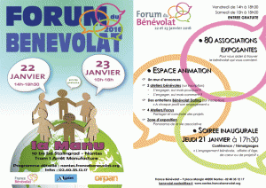 Flyer forum bénévolat nantes 2016